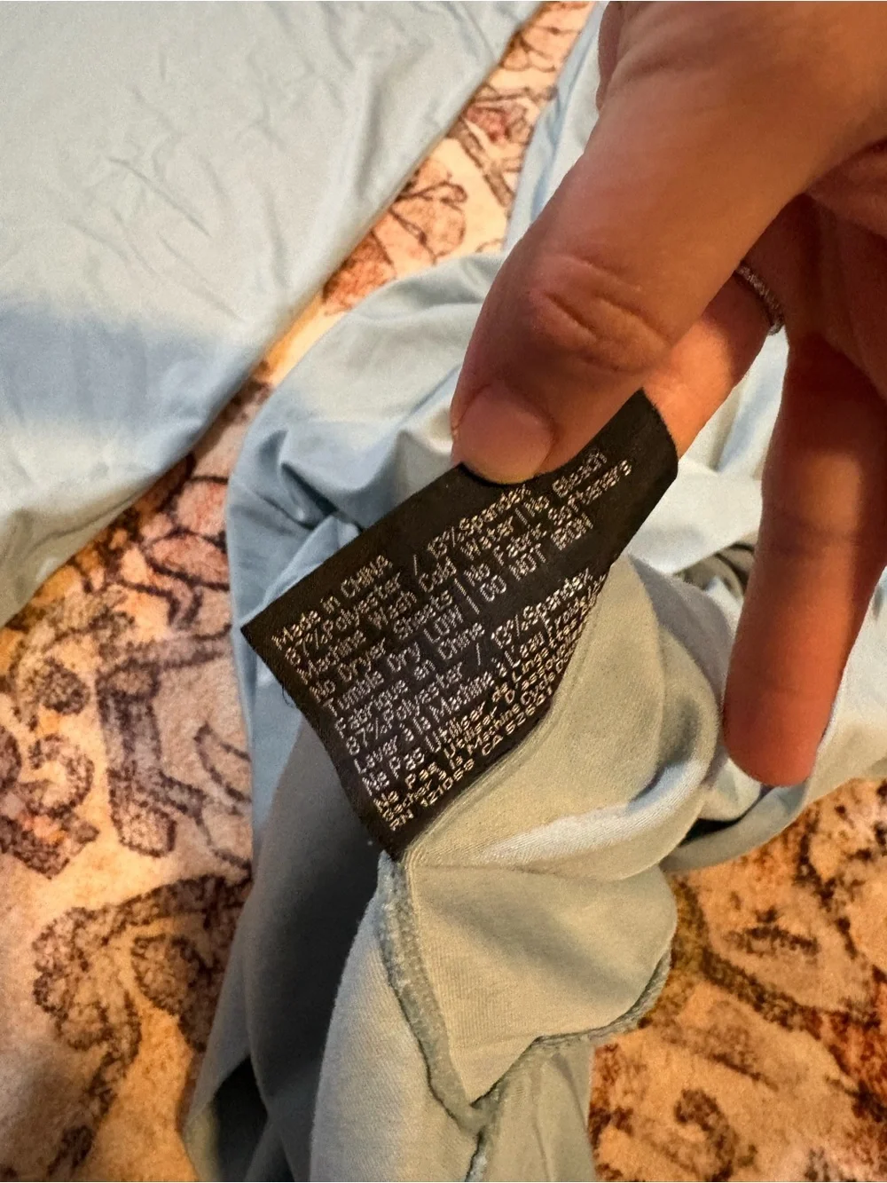 (4) Sheex Light Blue Pillowcases